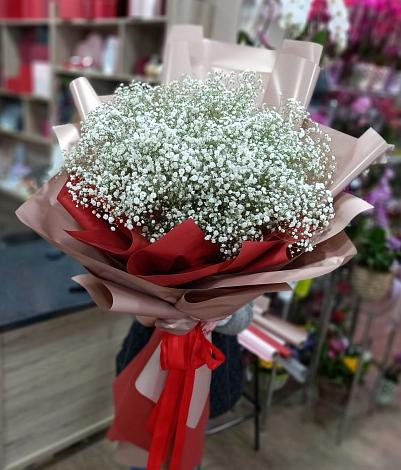 Букет цветов из: Гипсофила в Кевсале