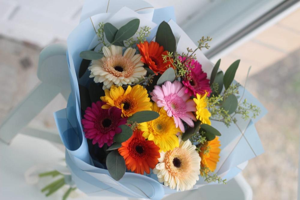 Букет цветов из: Герберы в Кевсале