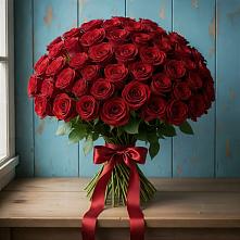 Букет Красные розы Блэк Меджик в Кевсале