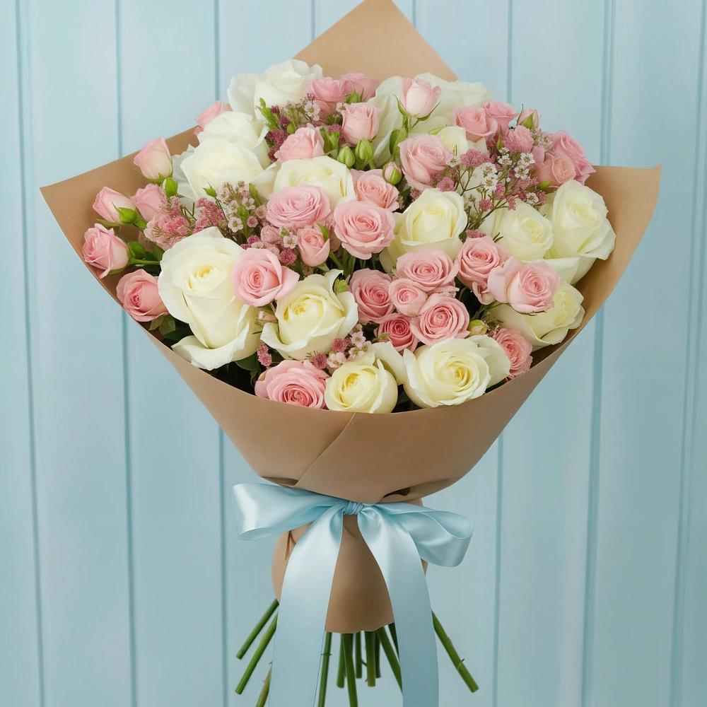 Букет цветов из: Розы в Кевсале