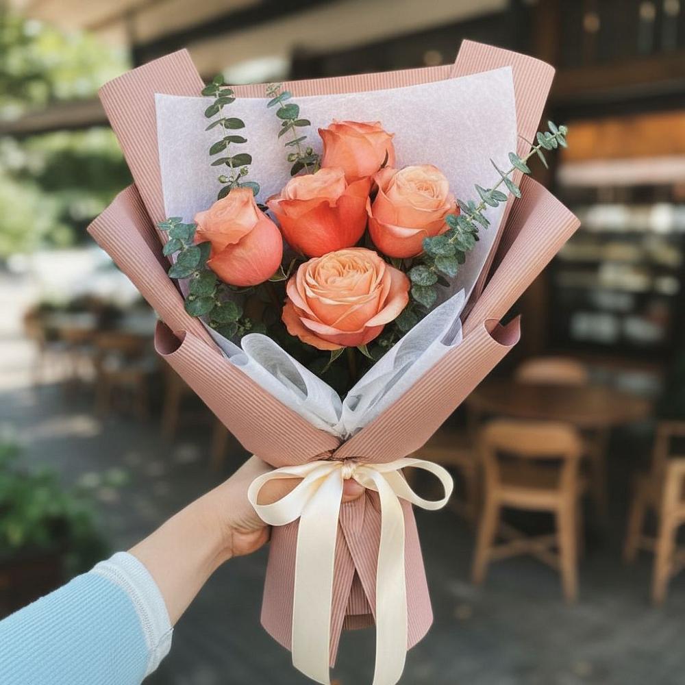 Букет цветов из: Розы в Кевсале