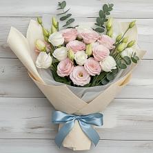 Букет цветов из:  Лизиантусы в Кевсале