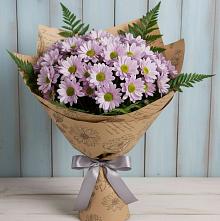 Букет цветов из:  Хризантемы #REPLACE_PRED# Кевсале