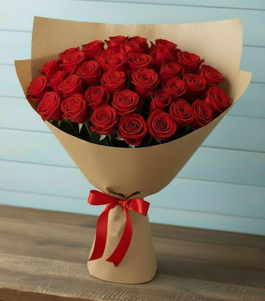 Букет Красные розы Милано в Кевсале