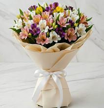 Букет цветов из:  Альстромерии #REPLACE_PRED# Кевсале
