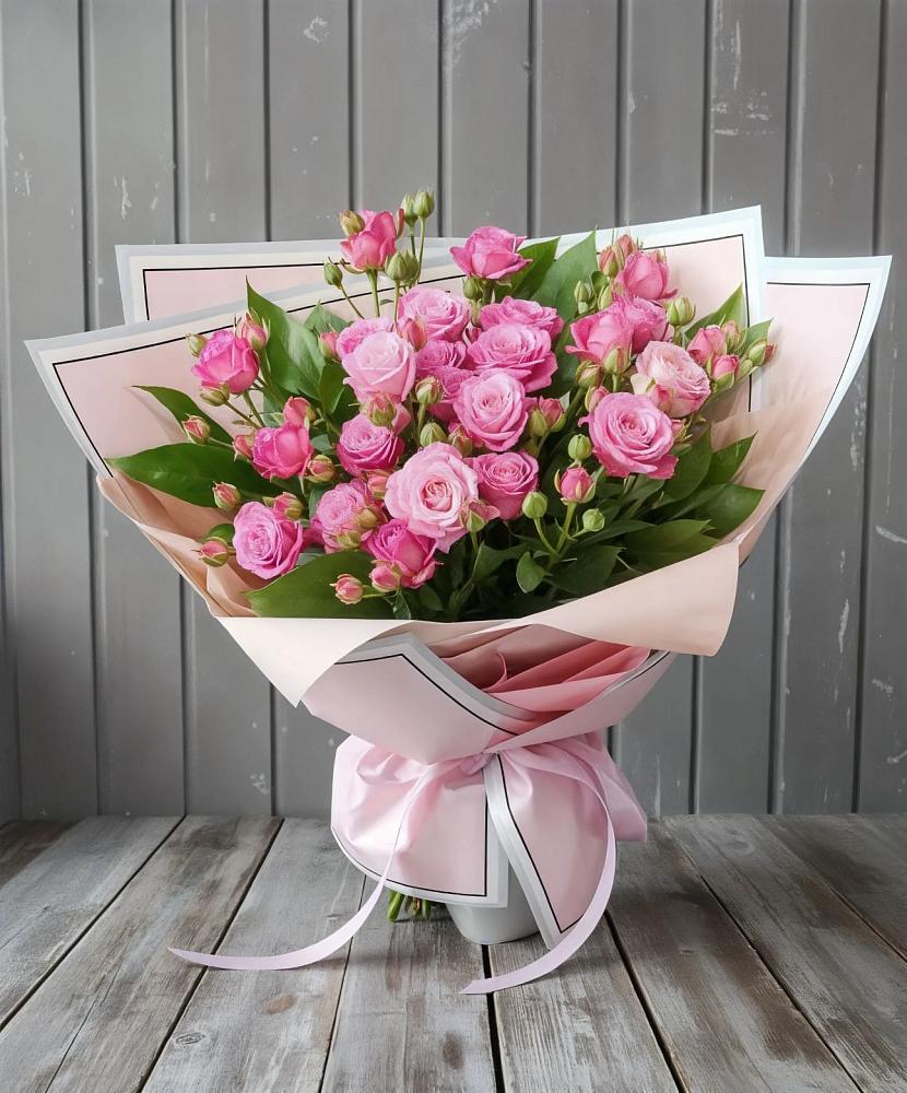 Букет Розовый кустик в Кевсале