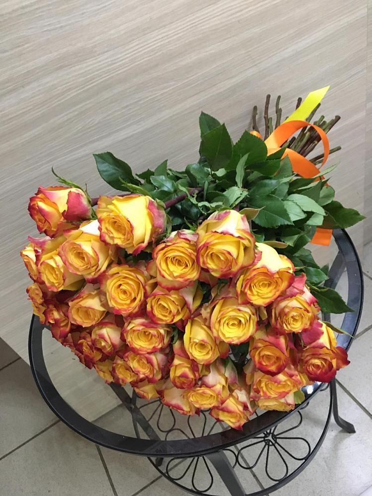 Букет Желтые розы в Кевсале