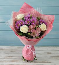 Букет цветов из:  Герберы в Кевсале