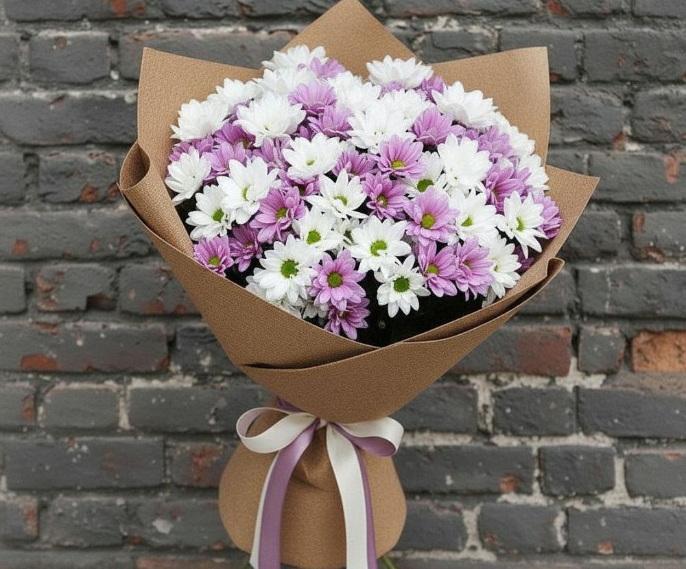 Букет цветов из: Хризантемы в Кевсале