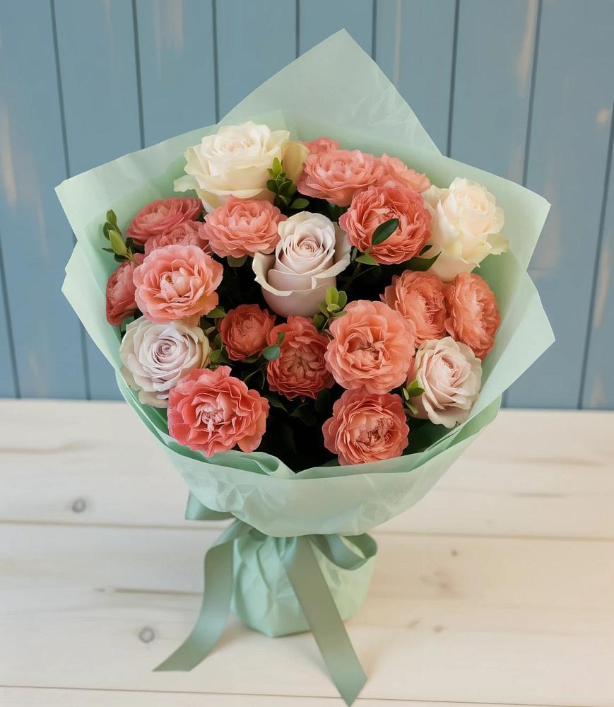 Букет цветов из: Розы в Кевсале