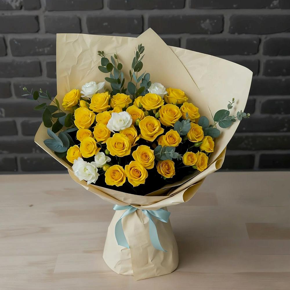 Букет цветов из: Розы в Кевсале