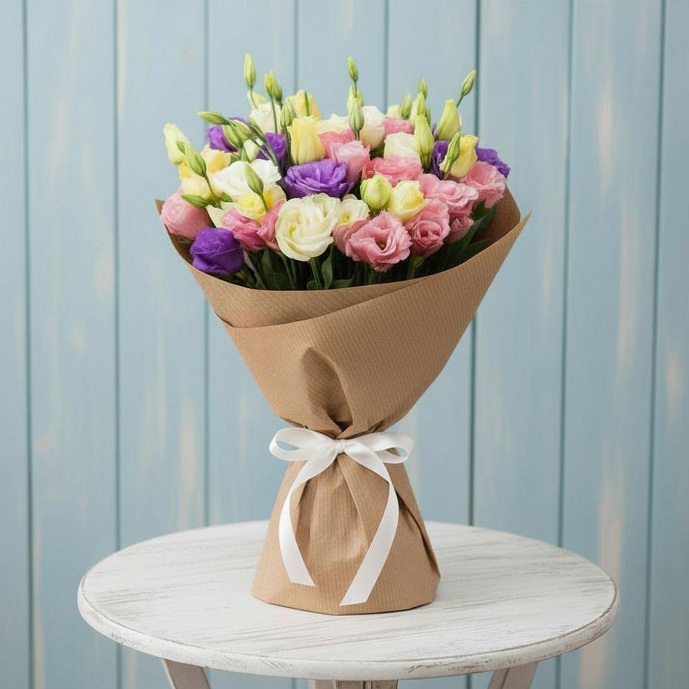 Букет цветов из: Лизиантусы в Кевсале