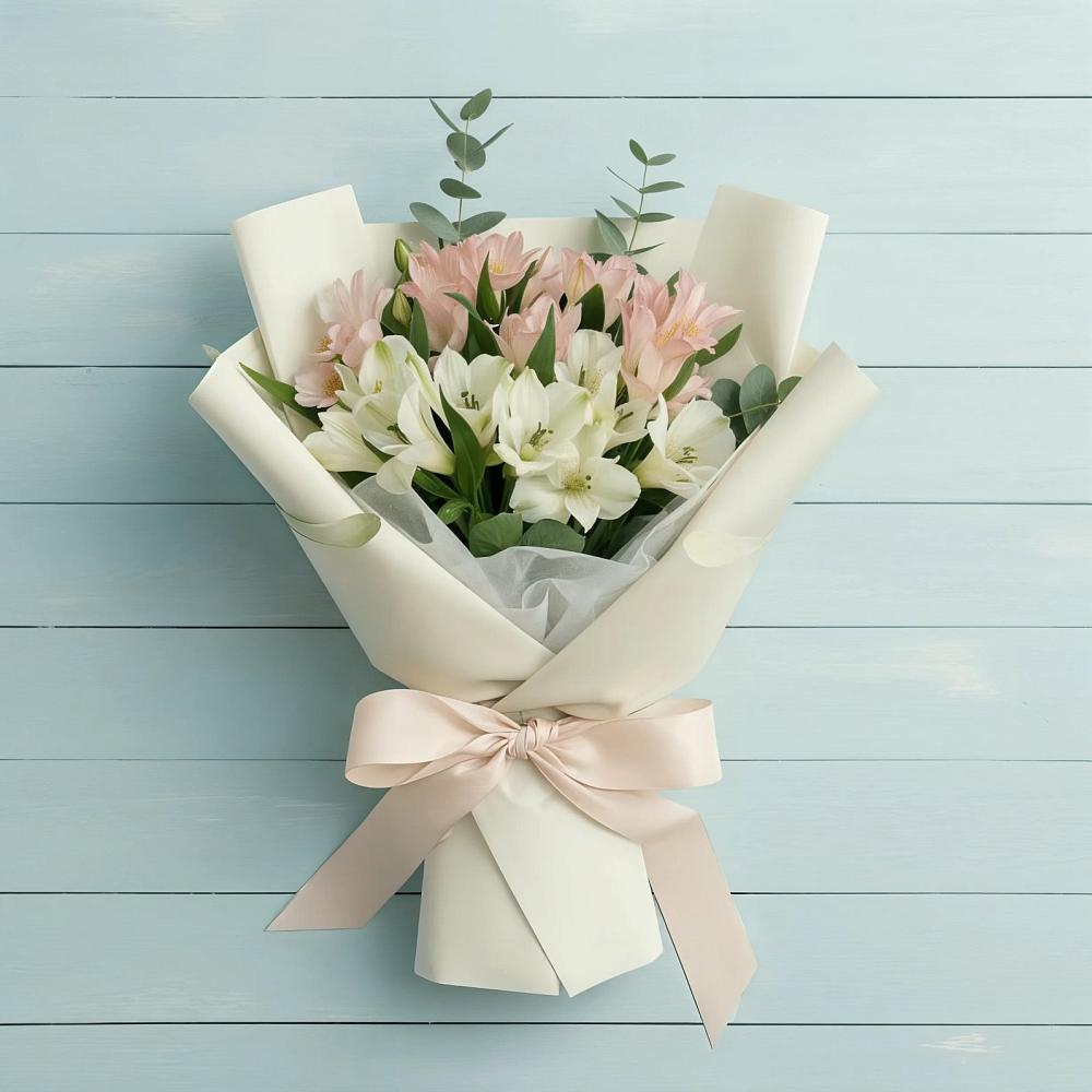 Букет цветов из: Альстромерии в Кевсале