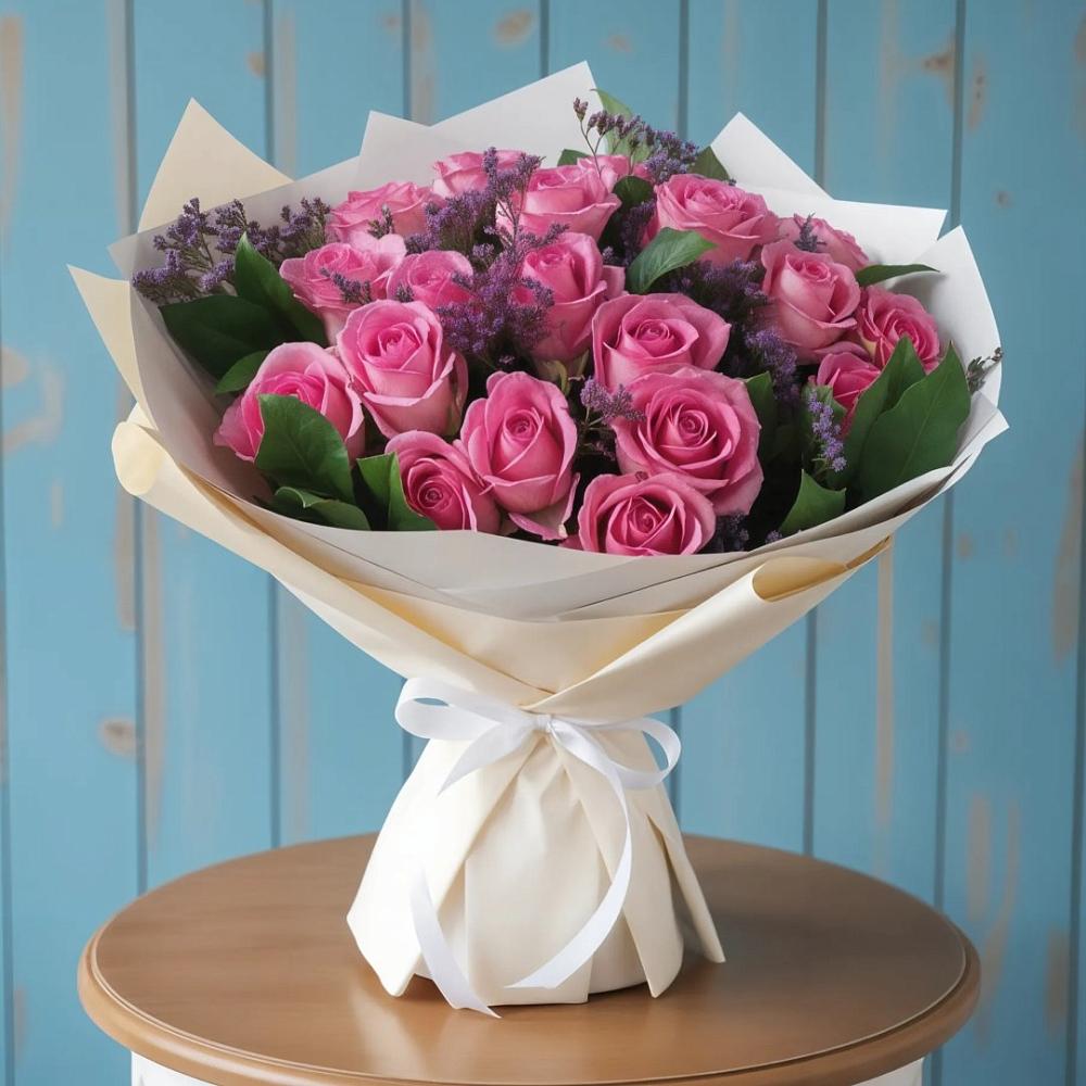 Букет цветов из: Розы в Кевсале